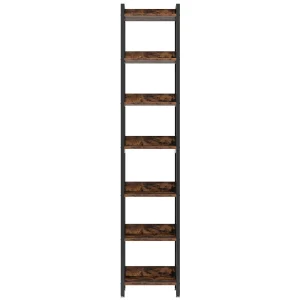 78.7" Extra Tall Narrow Bookshelf, Bookcase