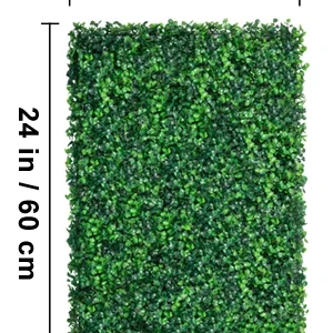 Artificial Panel 24pcs 20x20/24x16" Artificial Grass Backdrop