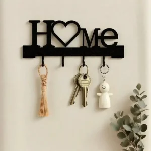 Heart Shape Key Holder Wall Mounted Organizer
