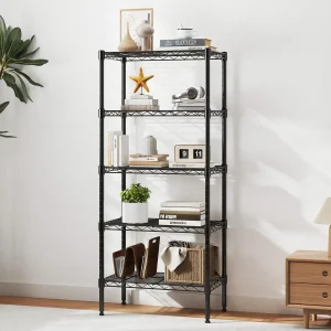 Metal Shelves, Adjustable Racks, Kitchen, Living Room